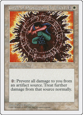 Image for Circle of Protection: Artifacts [Fifth Edition]