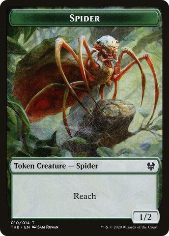 Image for Spider Token (10) [Theros Beyond Death]