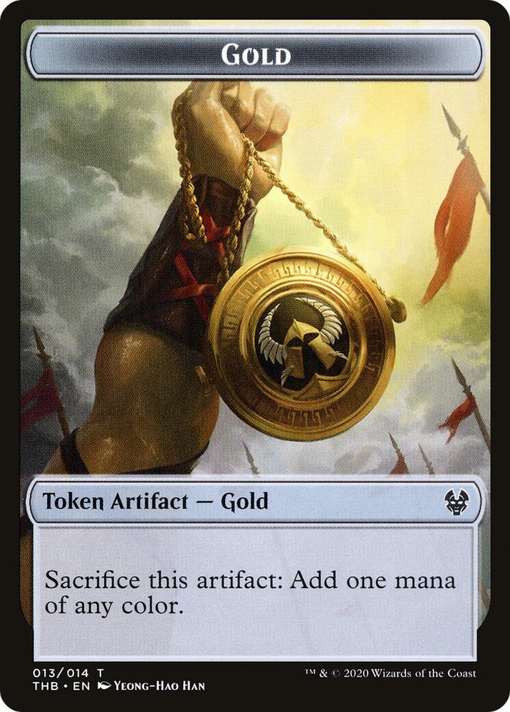 Image for Gold Token (13) [Theros Beyond Death]