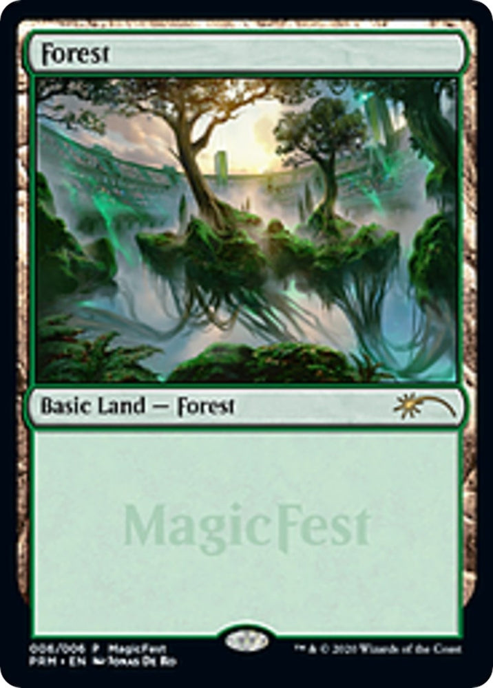 Image for Forest (2020) (6) [MagicFest Cards]