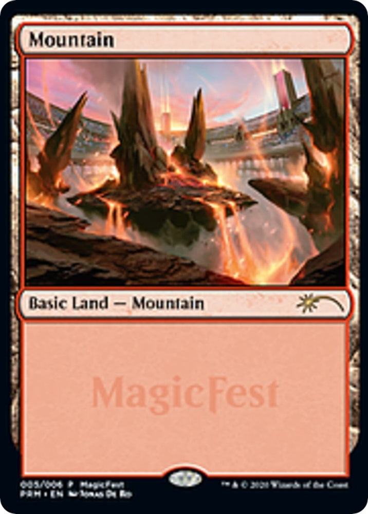 Image for Mountain (2020) (5) [MagicFest Cards]