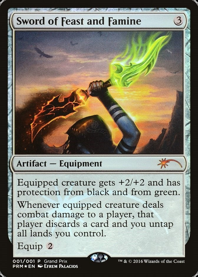 Image for Sword of Feast and Famine (1) - Magic: The Gathering