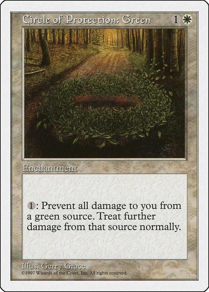 Image for Circle of Protection: Green [Fifth Edition]