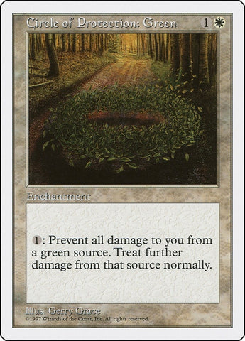 Image for Circle of Protection: Green [Fifth Edition]