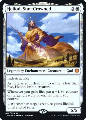 Image for Heliod, Sun-Crowned (18) [Prerelease Cards]