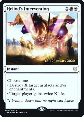Image for Heliod's Intervention (19) [Prerelease Cards]