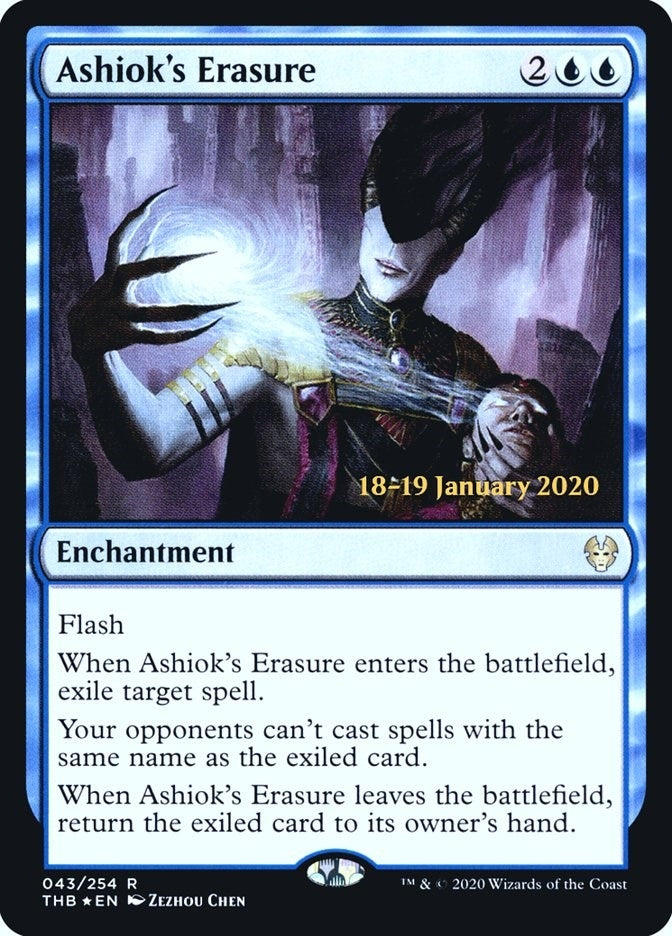Image for Ashiok's Erasure (43) [Prerelease Cards]