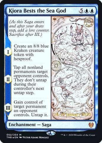 Image for Kiora Bests the Sea God (52) [Prerelease Cards]