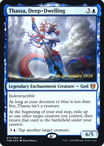 Image for Thassa, Deep-Dwelling (71) [Prerelease Cards]