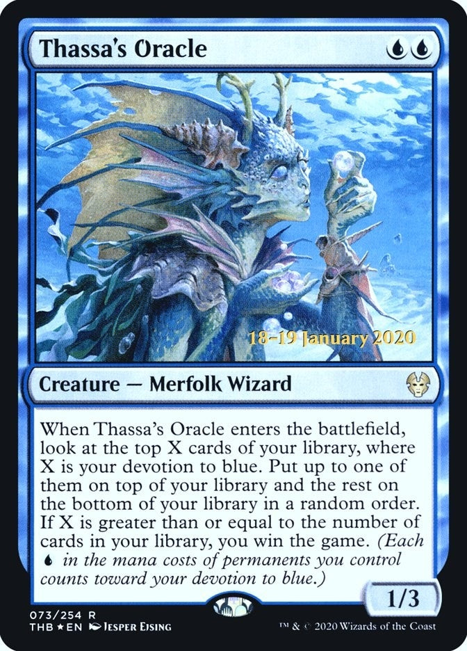 Image for Thassa's Oracle (73) [Prerelease Cards]