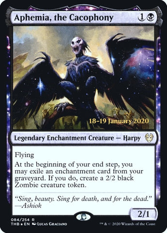 Image for Aphemia, the Cacophony (84) [Prerelease Cards]