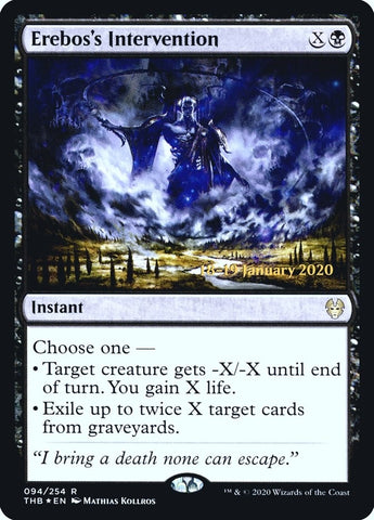 Image for Erebos's Intervention (94) [Prerelease Cards]