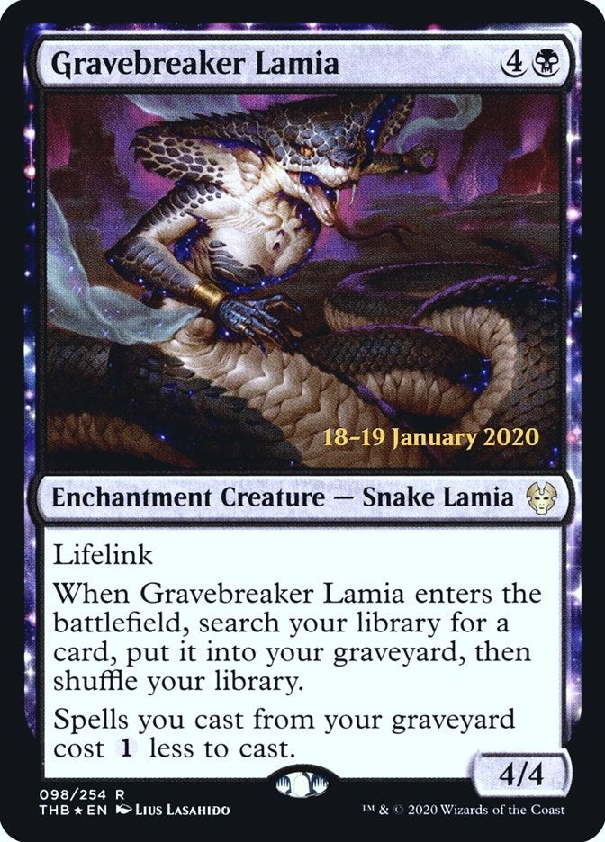Image for Gravebreaker Lamia (98) [Prerelease Cards]