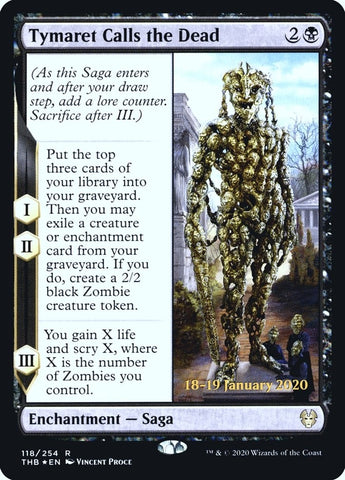 Image for Tymaret Calls the Dead (118) [Prerelease Cards]