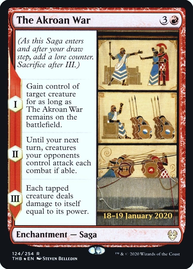 Image for The Akroan War (124) [Prerelease Cards]