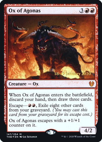 Image for Ox of Agonas (147) [Prerelease Cards]