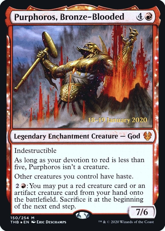 Image for Purphoros, Bronze-Blooded (150) [Prerelease Cards]