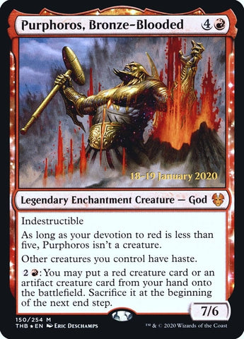 Image for Purphoros, Bronze-Blooded (150) [Prerelease Cards]