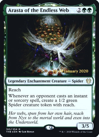 Image for Arasta of the Endless Web (165) [Prerelease Cards]