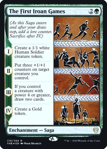 Image for The First Iroan Games (170) [Prerelease Cards]