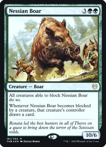 Image for Nessian Boar (181) [Prerelease Cards]