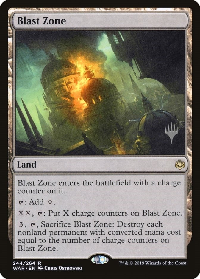 Image for Blast Zone (WAR) (244) [Promo Pack: Theros Beyond Death]