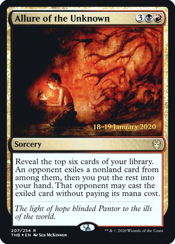 Image for Allure of the Unknown (207) [Prerelease Cards]