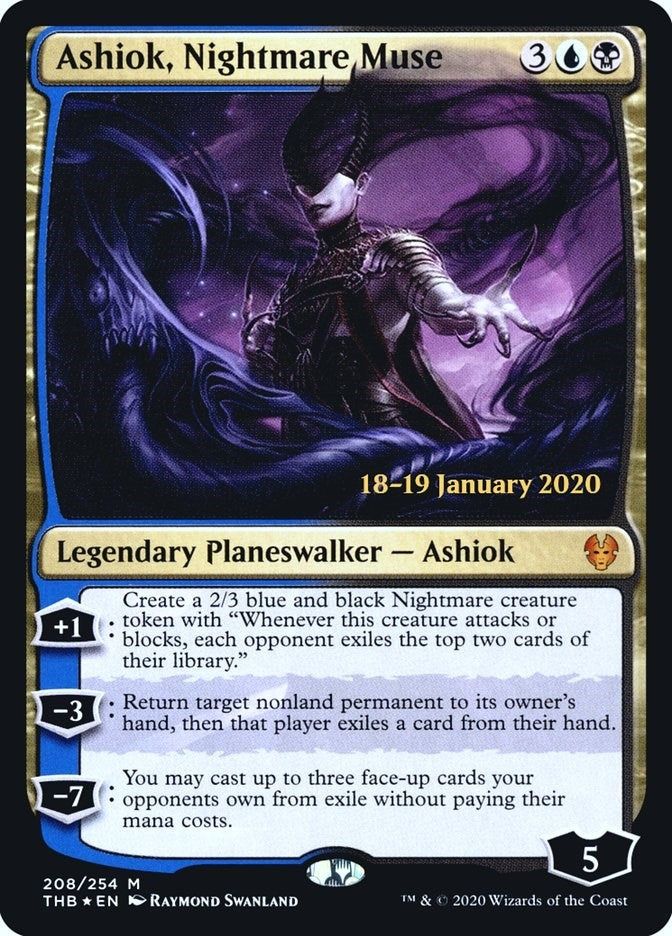 Image for Ashiok, Nightmare Muse (208) [Prerelease Cards]