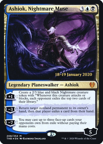 Image for Ashiok, Nightmare Muse (208) [Prerelease Cards]