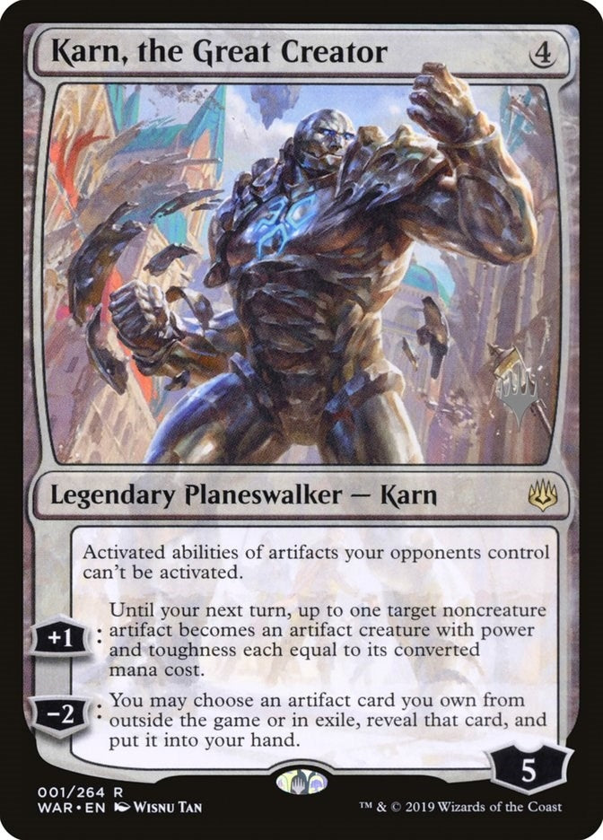 Image for Karn, the Great Creator (1) [Promo Pack: Theros Beyond Death]