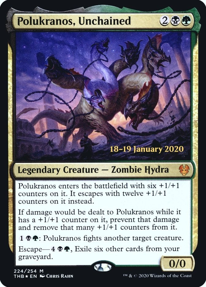 Image for Polukranos, Unchained (224) [Prerelease Cards]