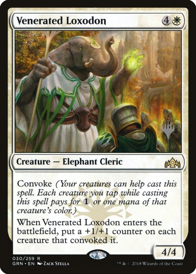 Image for Venerated Loxodon (30) [Promo Pack: Theros Beyond Death]
