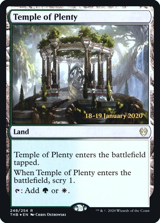 Image for Temple of Plenty (248) [Prerelease Cards]