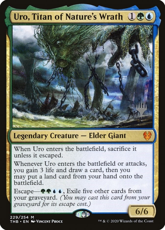 Image for Uro, Titan of Nature's Wrath (229) [Promo Pack: Theros Beyond Death]
