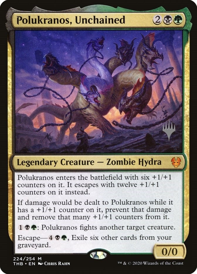 Image for Polukranos, Unchained (224) [Promo Pack: Theros Beyond Death]