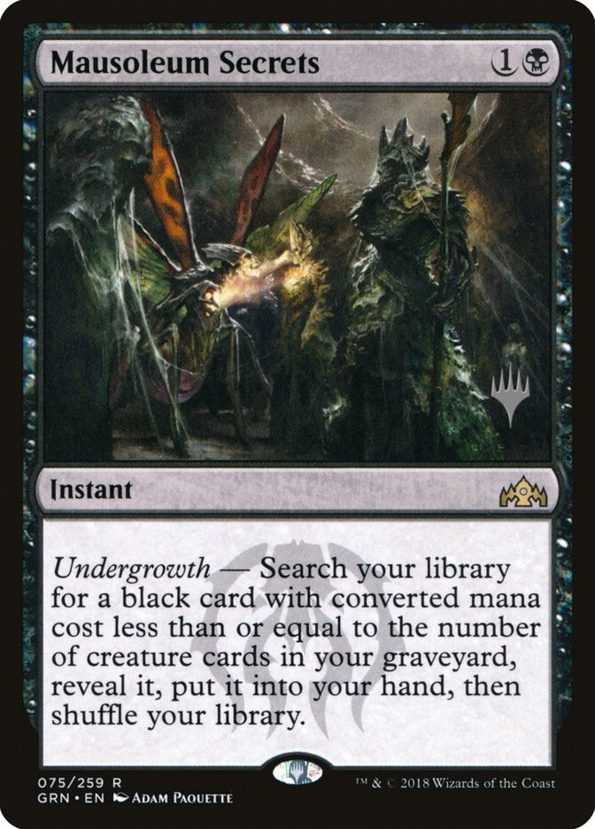 Image for Mausoleum Secrets (75) [Promo Pack: Theros Beyond Death]