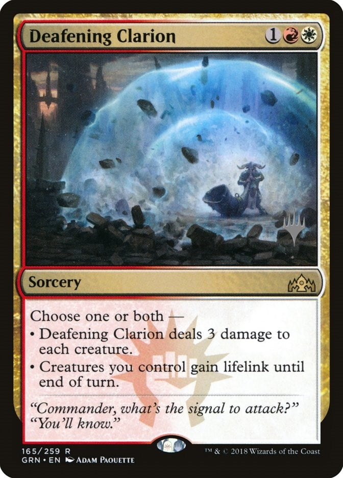 Image for Deafening Clarion (165) [Promo Pack: Theros Beyond Death]
