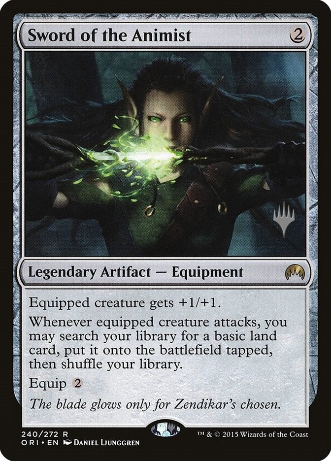 Image for Sword of the Animist (240) [Promo Pack: Theros Beyond Death]