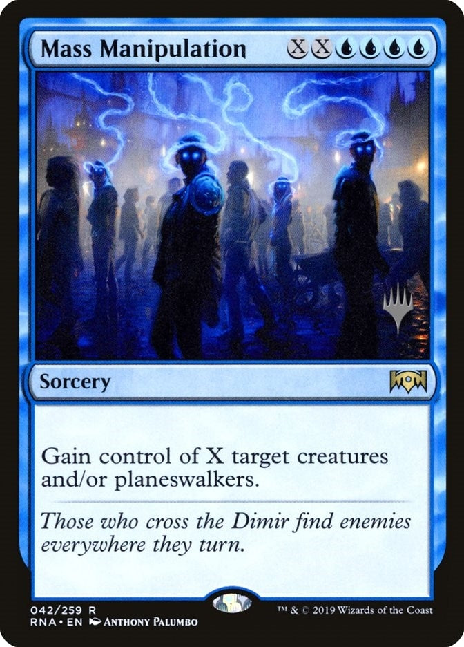 Image for Mass Manipulation (42) [Promo Pack: Theros Beyond Death]