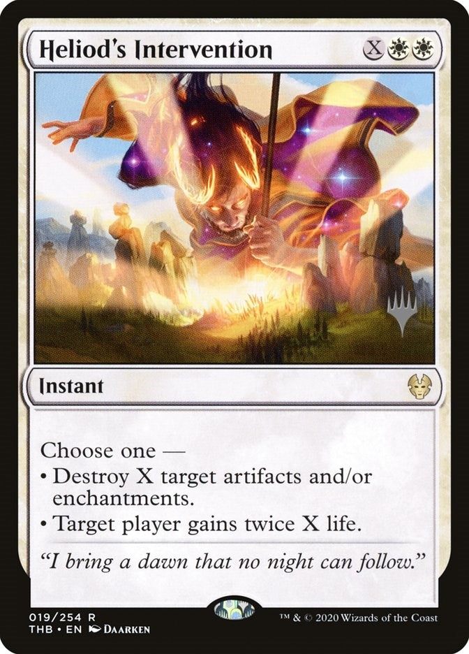 Image for Heliod's Intervention (19) [Promo Pack: Theros Beyond Death]