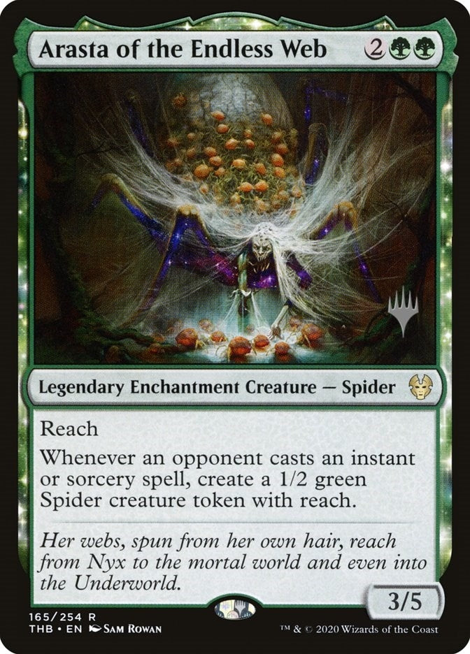 Image for Arasta of the Endless Web (165) [Promo Pack: Theros Beyond Death]