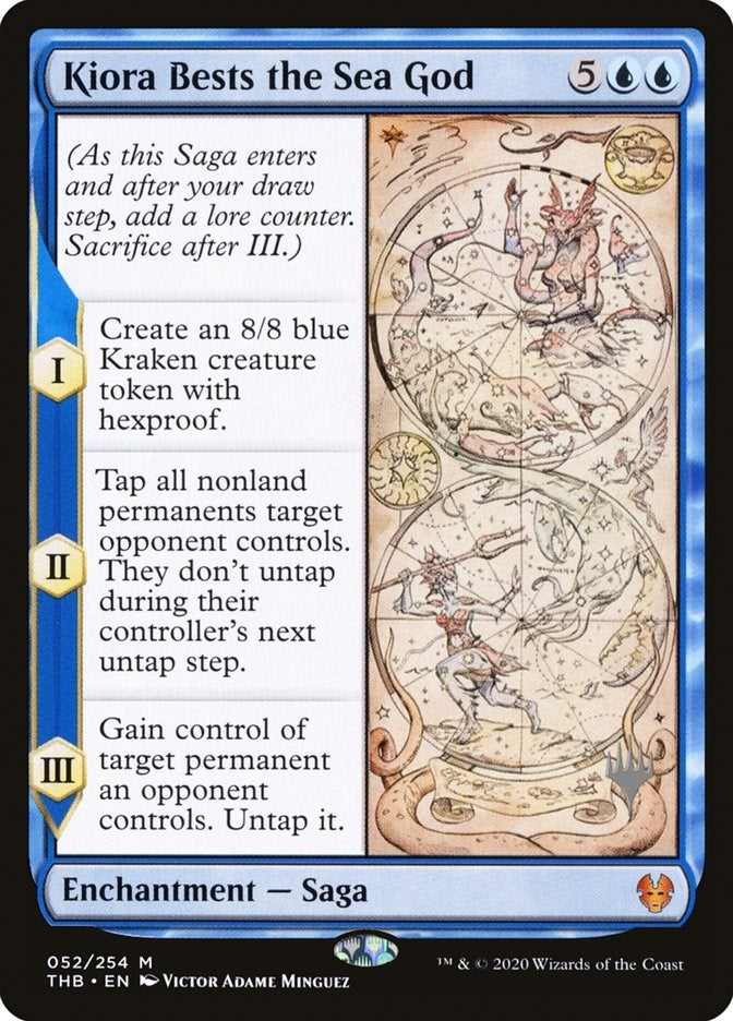 Image for Kiora Bests the Sea God (52) [Promo Pack: Theros Beyond Death]