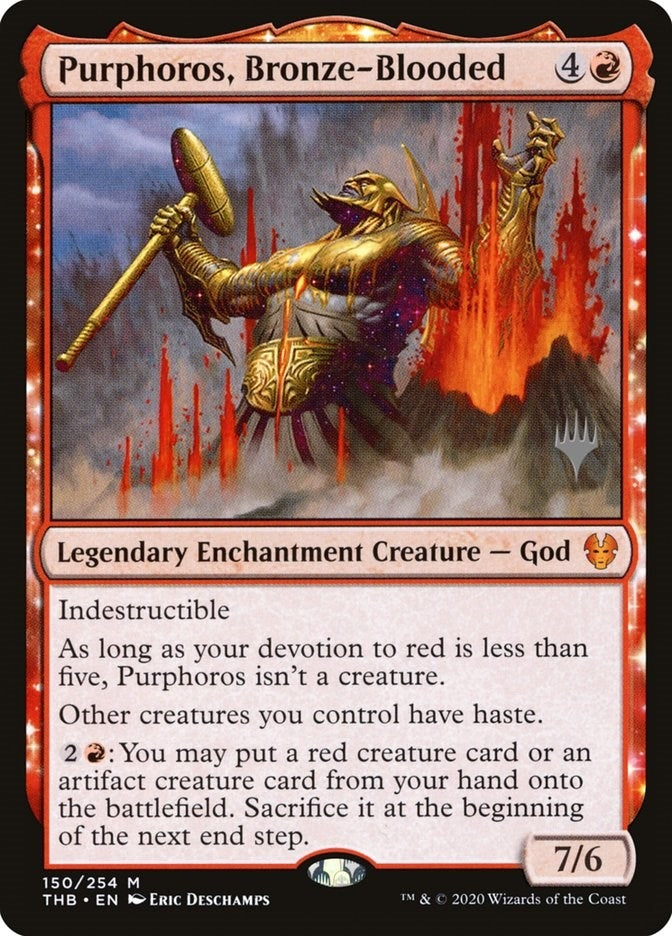 Image for Purphoros, Bronze-Blooded (150) [Promo Pack: Theros Beyond Death]