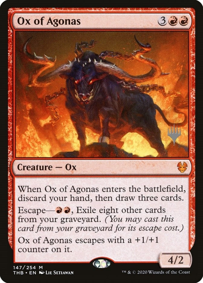 Image for Ox of Agonas (147) [Promo Pack: Theros Beyond Death]