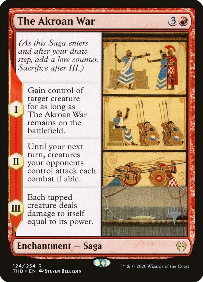 Image for The Akroan War (124) [Promo Pack: Theros Beyond Death]