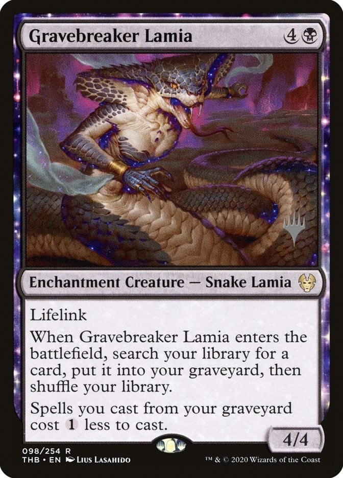 Image for Gravebreaker Lamia (98) [Promo Pack: Theros Beyond Death]