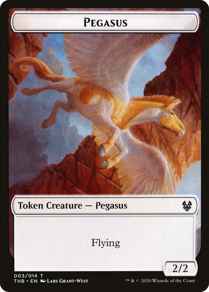 Image for Pegasus // Satyr Double-Sided Token (3 // 9) [Theros Beyond Death]