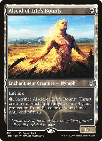 Image for Alseid of Life's Bounty (353) [Promo Pack: Theros Beyond Death]