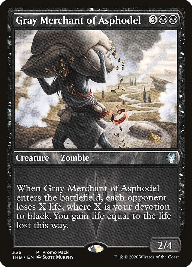 Image for Gray Merchant of Asphodel (355) [Promo Pack: Theros Beyond Death]
