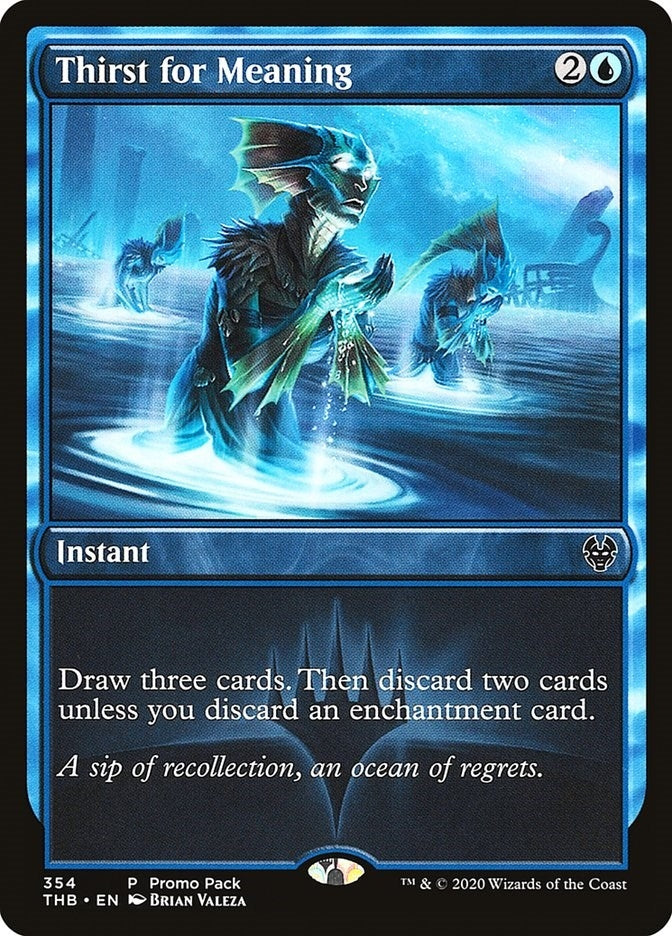 Image for Thirst for Meaning (354) [Promo Pack: Theros Beyond Death]